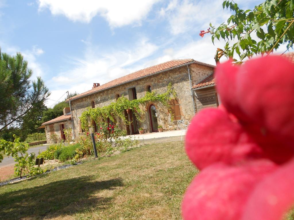 Chambres D'Hotes Le Chateau Rouge Saint-Germain-sur-Moine Luaran gambar
